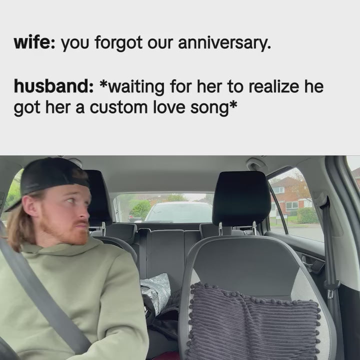 Annie hears the anniversary song from her husband